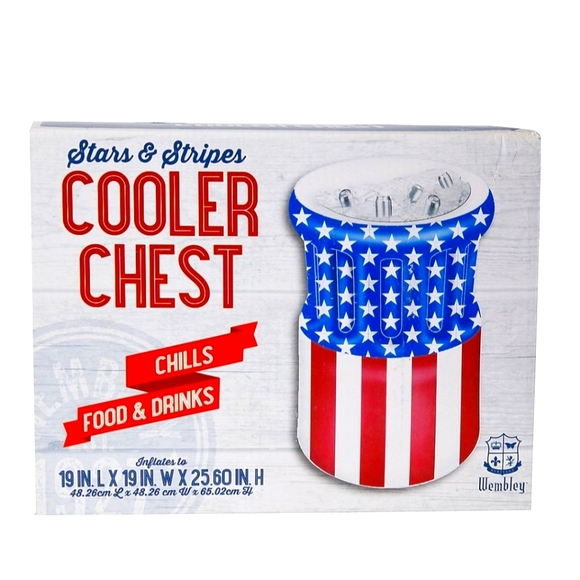 Wembley Stars & Stripes Cooler Chest - Picture 1 of 2